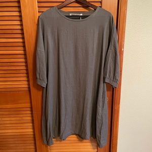 Youga aka oversized dresses.com grey dress